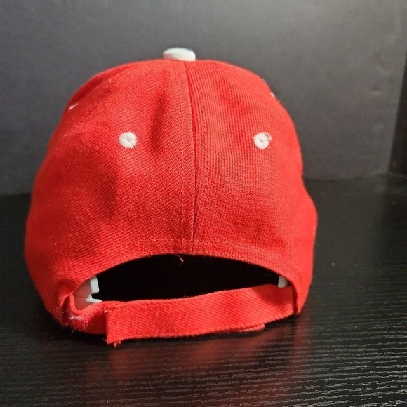 Budweiser Dale Earnhardt Jr Hat Cap Red‎ One Size strapback Racing Beer Gear - Picture 5 of 8